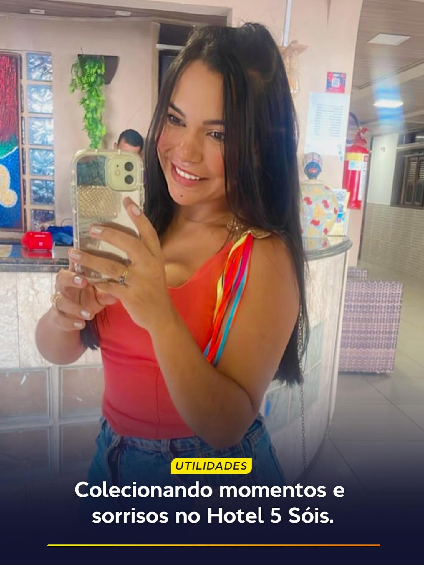 Não é só sobre uma hospedagem, é sobre como você se sente quando está aqui. A brisa de Olinda, o conforto que abraça e aquele sentimento bom de que você está exatamente onde deveria estar.

Registros como este da nossa querida hóspede @geysesuane nos lembram por que amamos o que fazemos: somos o cenário das suas melhores memórias.

E você, quando vem viver o seu momento Hotel 5 Sóis?