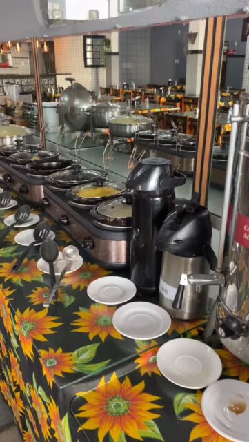 Tour pelo café da manhã do Hotel 5 Sóis. 🎉🎊