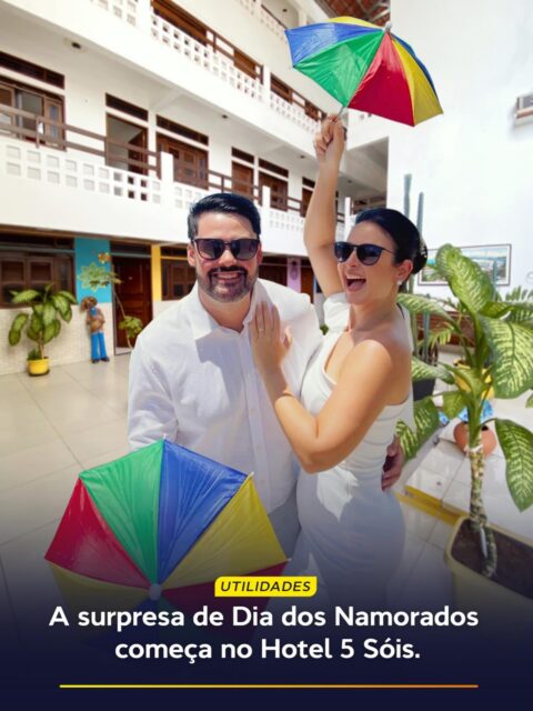 Falta menos de um mês para o dia mais romântico do ano! Você vai deixar para planejar a surpresa de quem você ama na última hora?

Neste Dia dos Namorados, troque o óbvio por uma experiência inesquecível a dois no Hotel 5 Sóis. Preparamos o cenário perfeito para vocês celebrarem o amor com todo o conforto, privacidade e a brisa apaixonante de Olinda.

Imagine um fim de semana (ou uma diária especial) longe da rotina, com direito a um banho de piscina relaxante, uma noite de sono revigorante e um café da manhã delicioso para começar o dia da melhor forma.

As reservas para o período do Dia dos Namorados já estão abertas e, como a data é super disputada, as vagas voam rápido.

Garanta agora o cenário perfeito para a sua história de amor. Clique no link da bio e fale com a nossa equipe no WhatsApp! 🥂