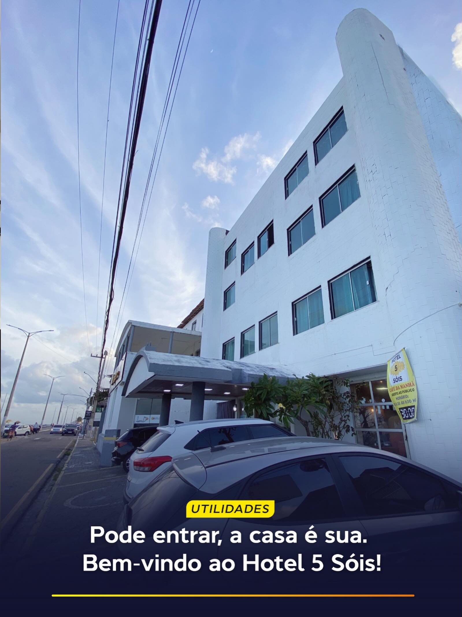 Quando você passa por essas portas no Hotel 5 Sóis, a rotina e o estresse ficam do lado de fora. Aqui dentro, embalado por aquele clima perfeito de Olinda, você encontra hospitalidade genuína, sorrisos na recepção e o som relaxante da brisa do mar. Nós cuidamos de tudo para que a sua única preocupação seja aproveitar.

A sua chave já está esperando. Quando você vem fazer o seu check-in?

Clique no link da nossa bio e garanta a sua reserva com a nossa equipe!